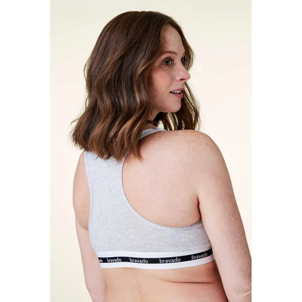 Bravado Original Full Cup Nursing Bra-Dove Heather