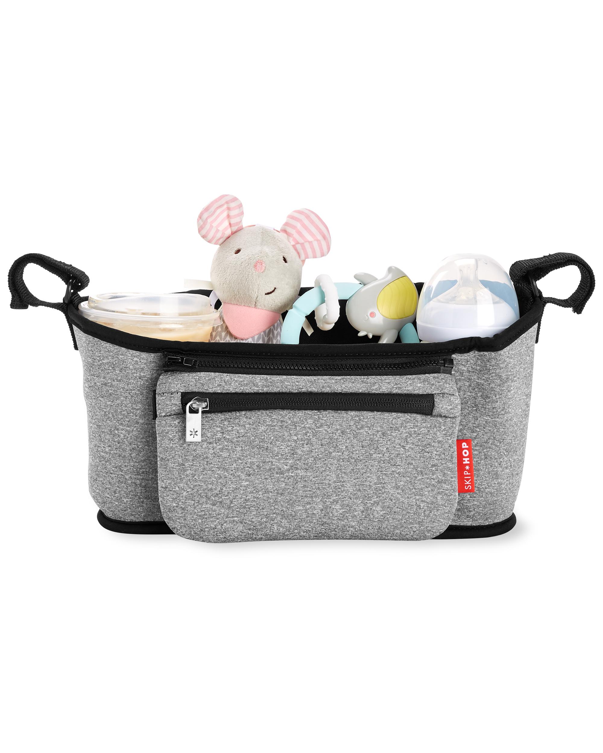 Grab & Go Stroller Organizer - Heather Gray