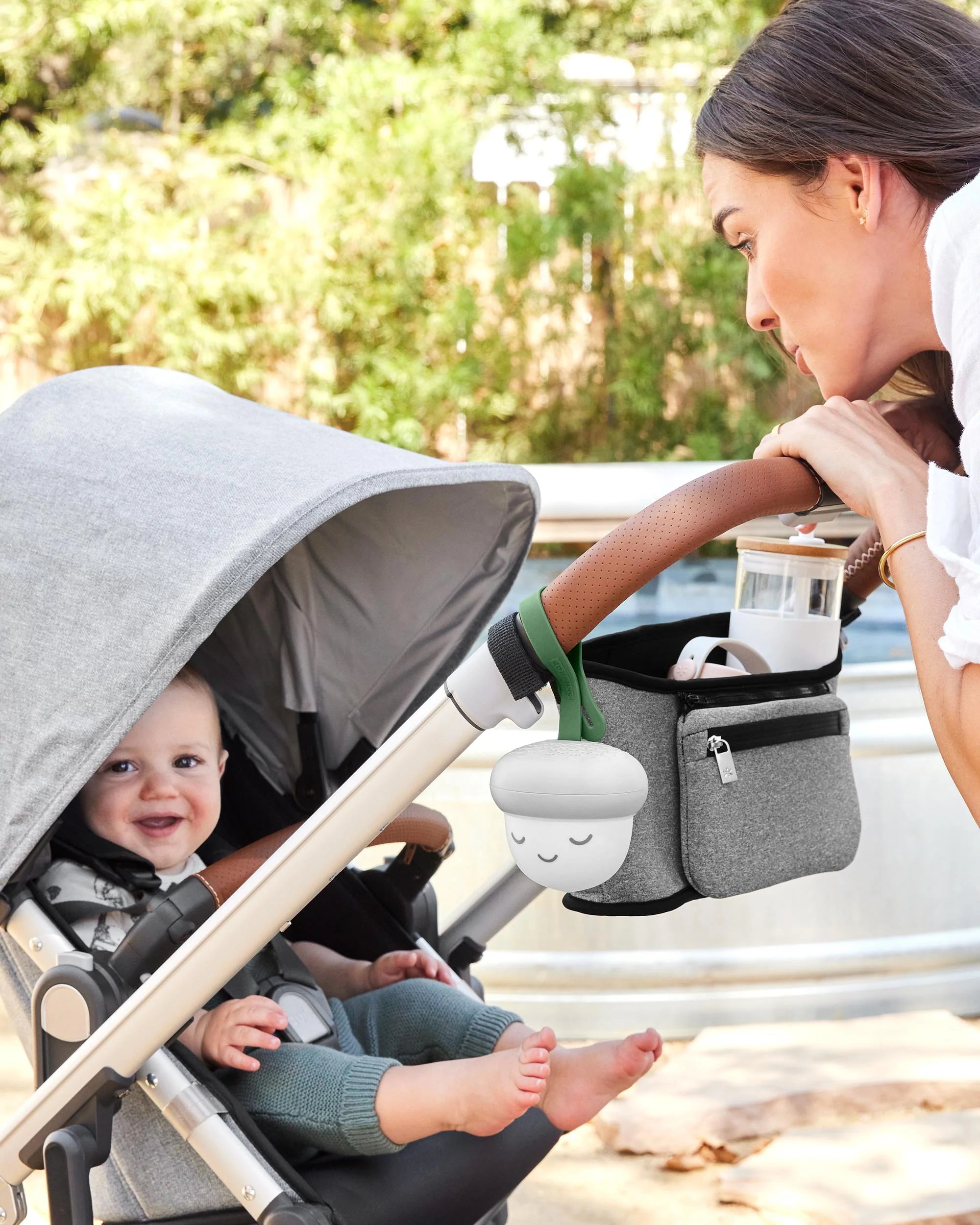 Grab & Go Stroller Organizer - Heather Gray