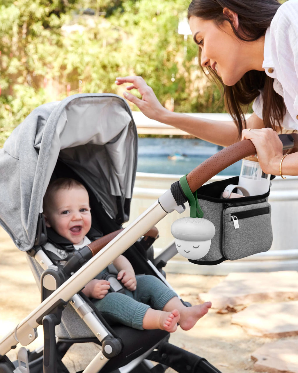 Grab & Go Stroller Organizer - Heather Gray