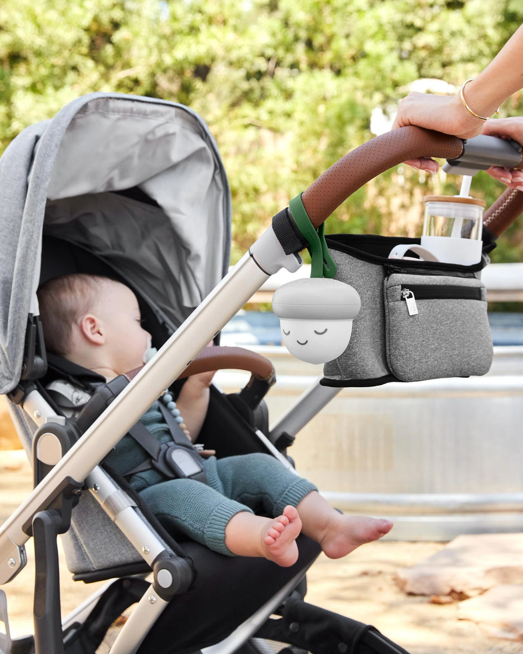 Grab & Go Stroller Organizer - Heather Gray