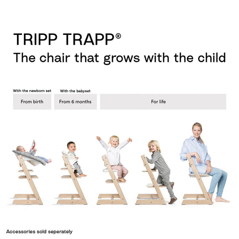 Stokke Tripp Trapp Chair For Life - Hazy Grey