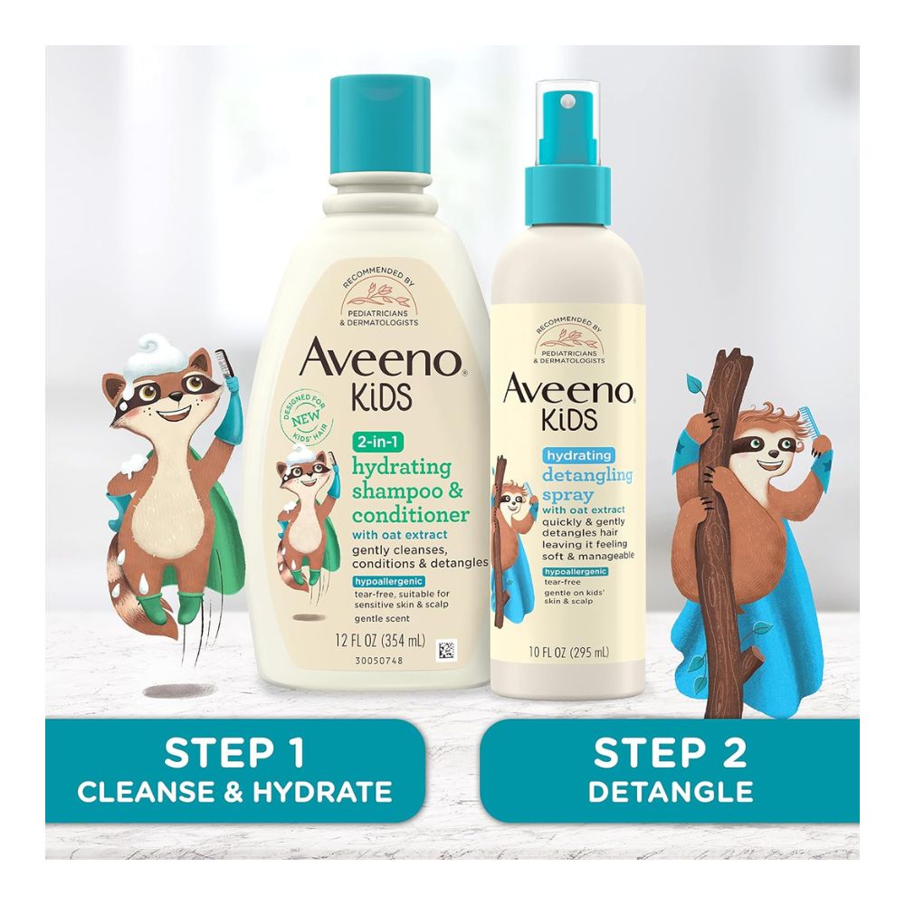 Kids 2-in-1 Hydrating Shampoo & Conditioner - 354 ml