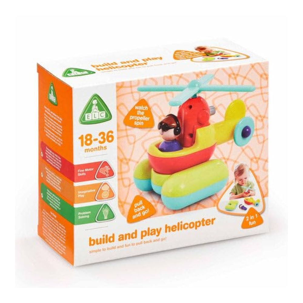 Build And Play Helicopter 18M+