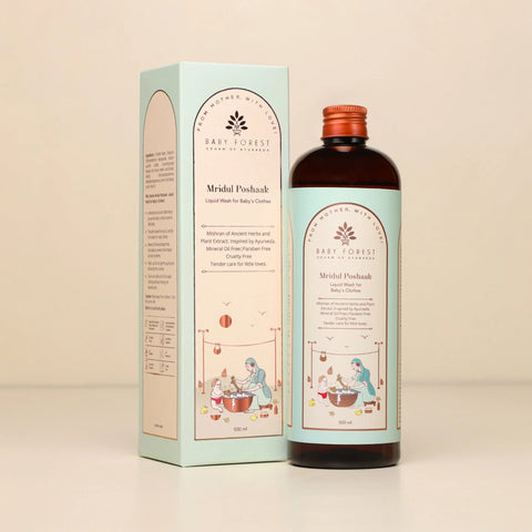 Baby Forest Mridul Poshaak Liquid Detergent For Baby Clothes