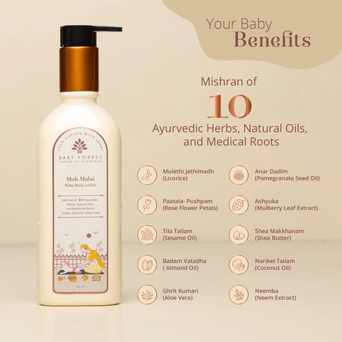 Baby Forest Moh Malai Baby Body Lotion 200Ml