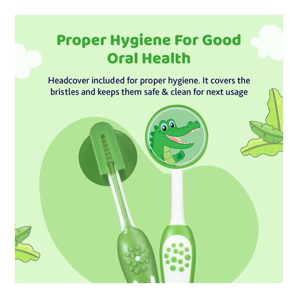 Toothbrush Pink 3Y-8Y- Green