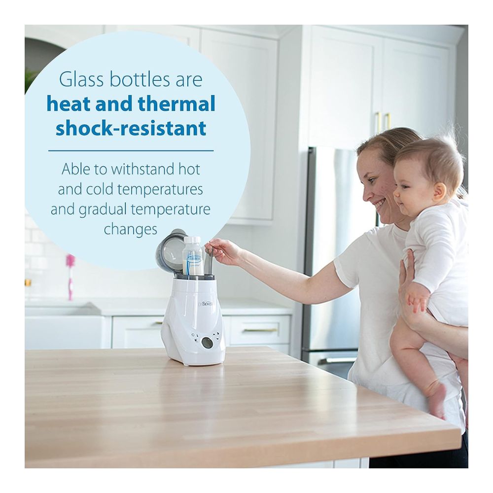 Anti-Colic Options+ Narrow-Neck Glass Feeding Bottle - 120 ml