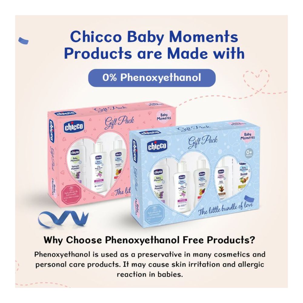 Baby Essential Blue New Born Gift Set-Pack Of 5-Gift For Baby Shower & Baby Birthday - Blue