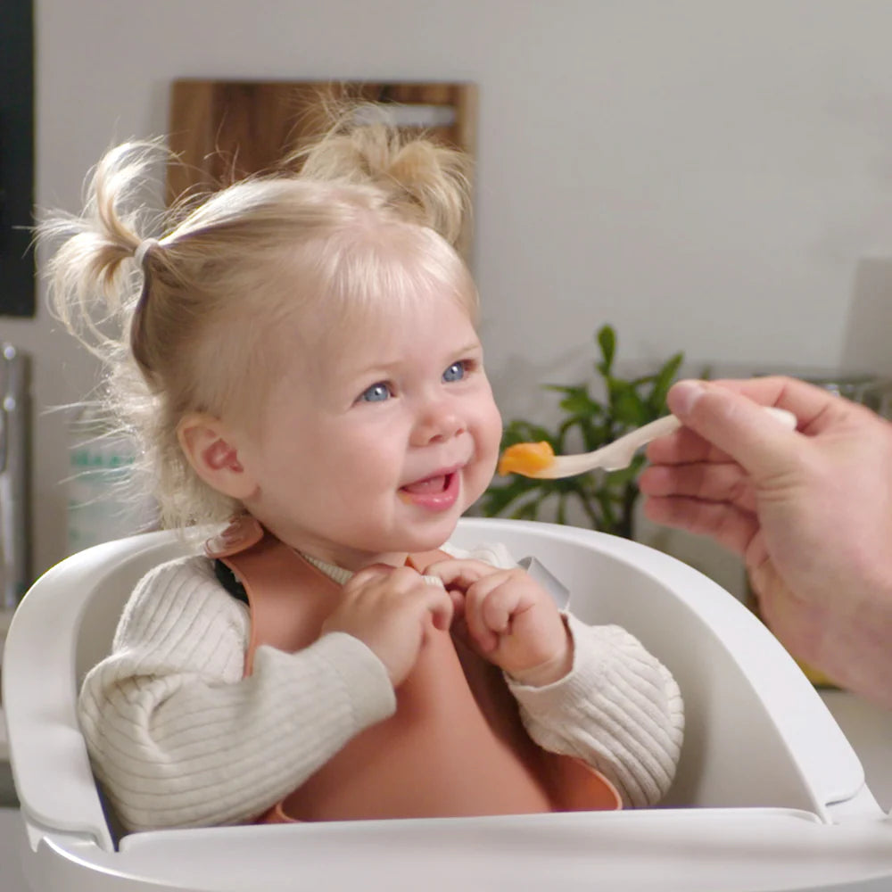 Silicone Bib - Terracotta