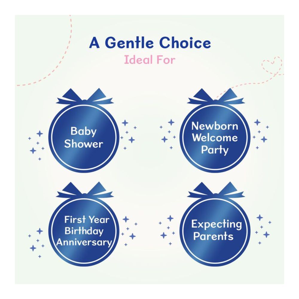 Baby Delight Green New Born Gift Set-Pack Of 8-Gift For Baby Shower & Baby Birthday - Green