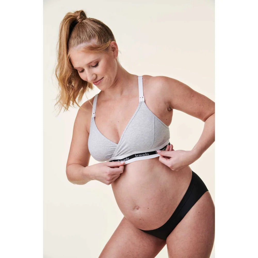 Bravado Original Nursing Bra-Dove Heather