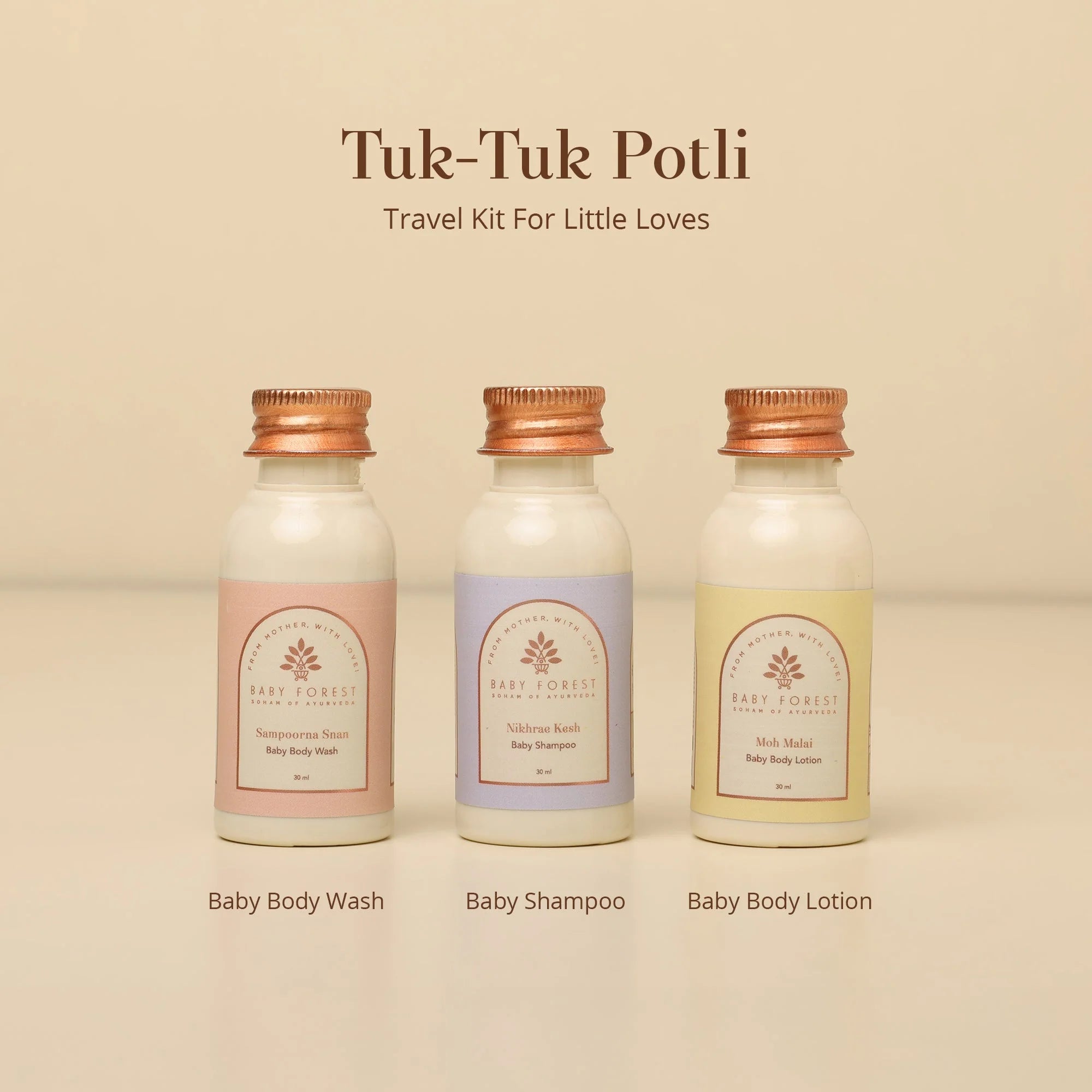 Tuk Tuk Potli Baby Travel Kit