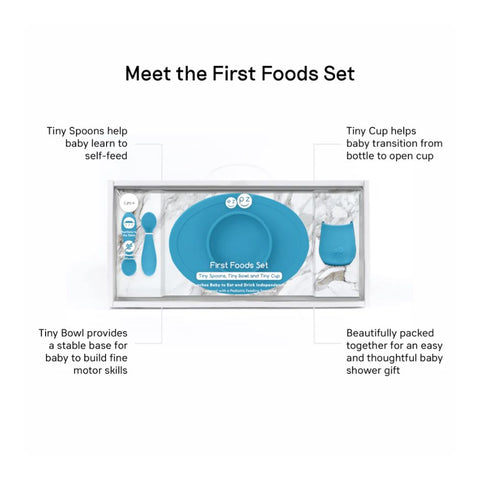 First Foods Set - Blue