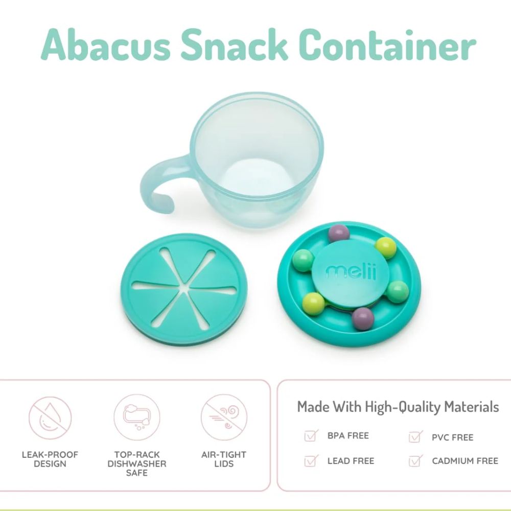 Snack Container Abacus- Blue
