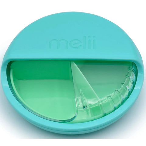 Spin Snack Container- Blue/Mint
