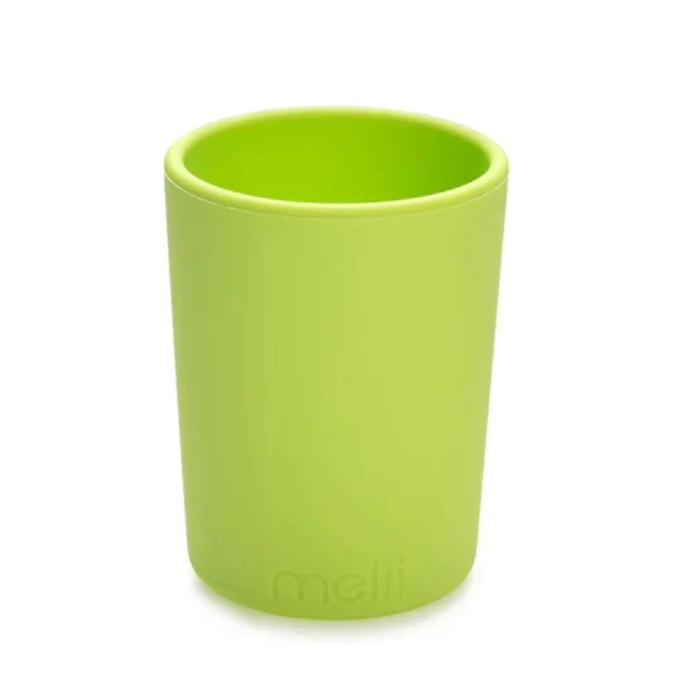 3 Piece Silicone Feeding Set Lime, mint, blue