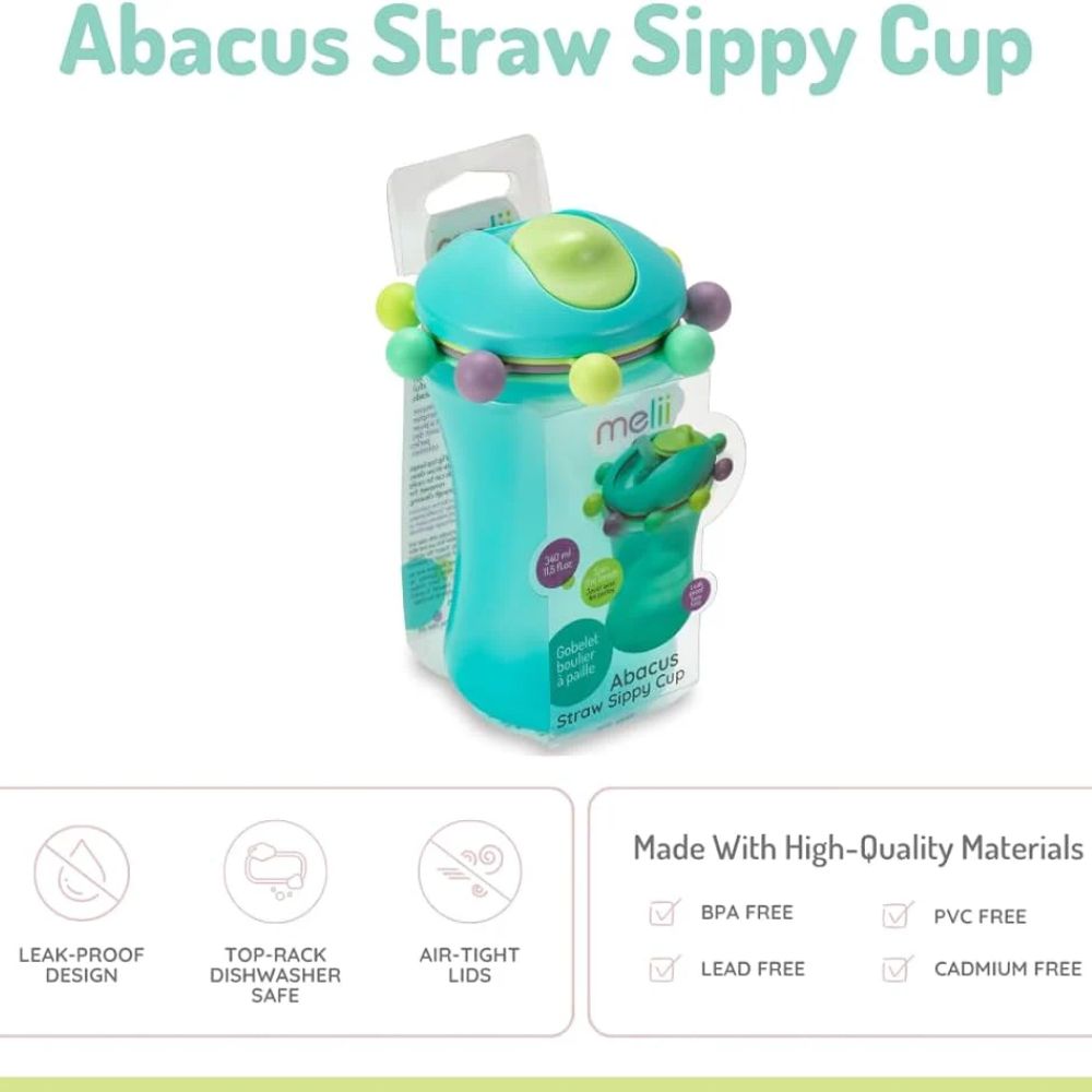 Sippy Cup- Abacus- 1 pack- Blue