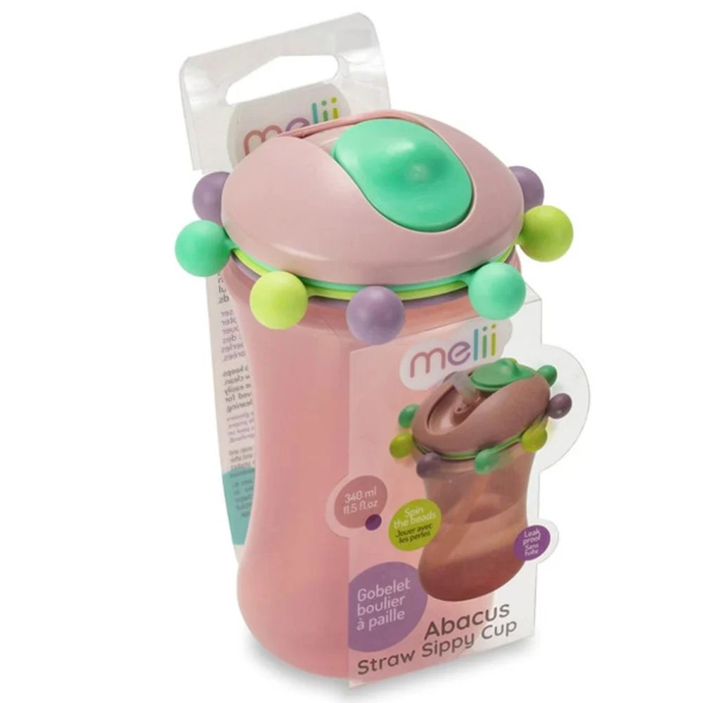 Sippy Cup- Abacus- 1 pack- Pink