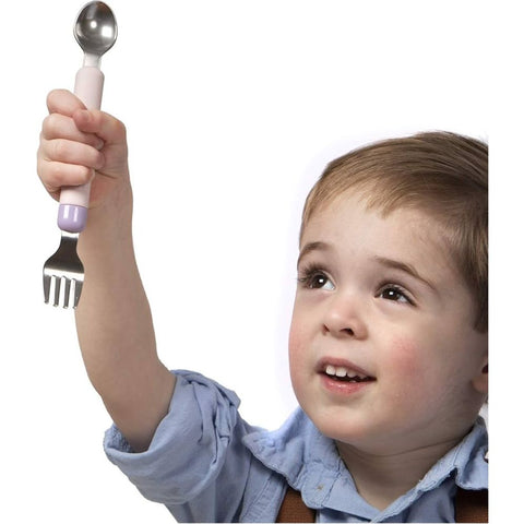 Spork On the Go With Case Pink & purple