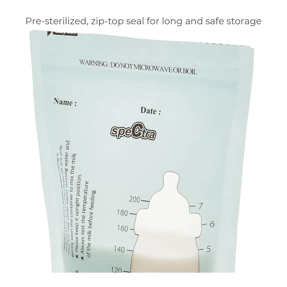 Disposable Breast Milk Storage Bags, 200 ml - 30 pcs