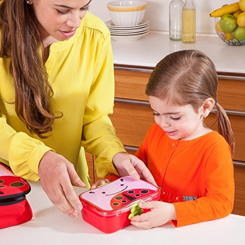 Lunch Box Zoo 4 Piece Lunch Kit - Ladybug