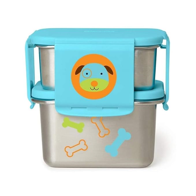 Zoo Stainless Steel Lunch Kit - Dog