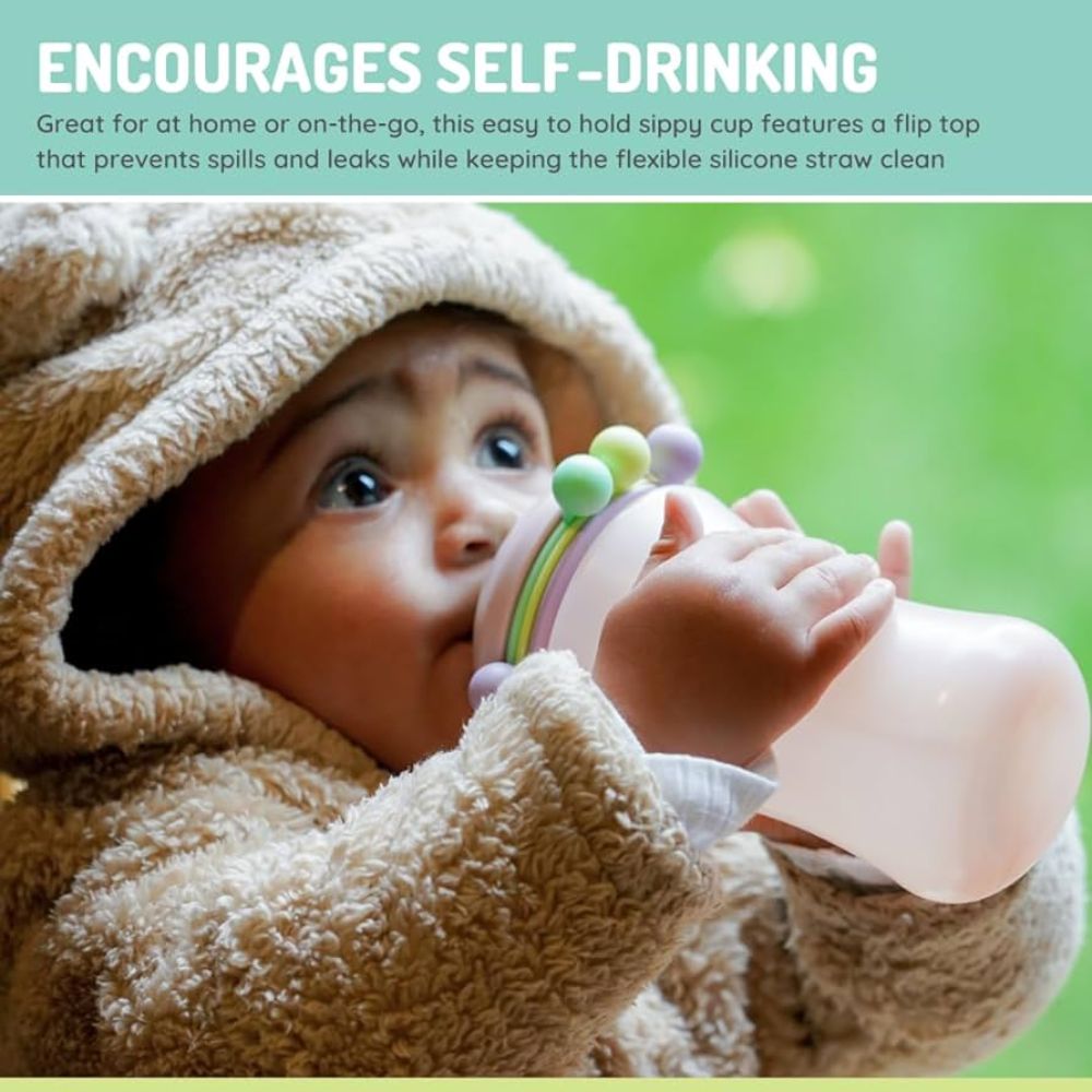 Sippy Cup- Abacus- 1 pack- Pink