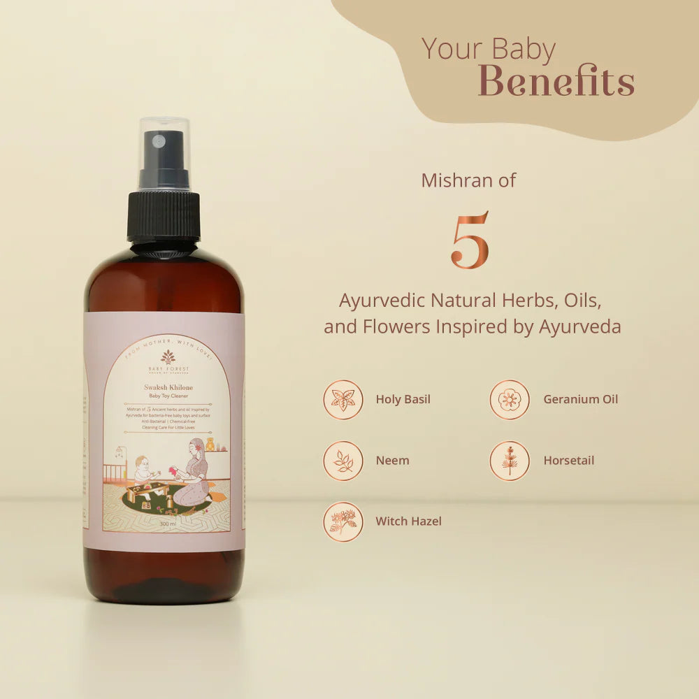 Swaksh Khilone Baby Toy Cleaner 300Ml