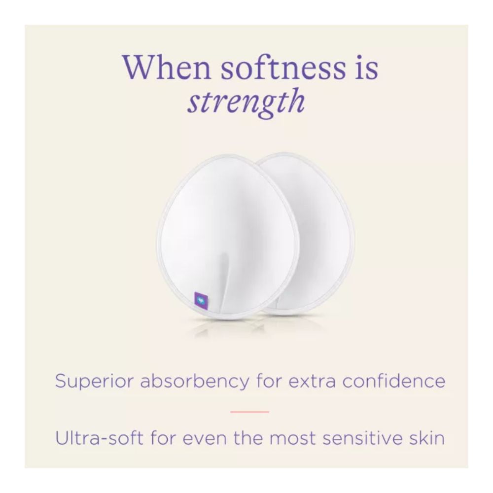 Lansinoh Washable Nursing Pads for Breastfeeding Moms- 4pcs