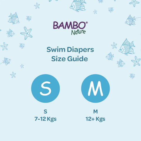 Disposable Swim Diaper Pants, Medium (12+ kg)