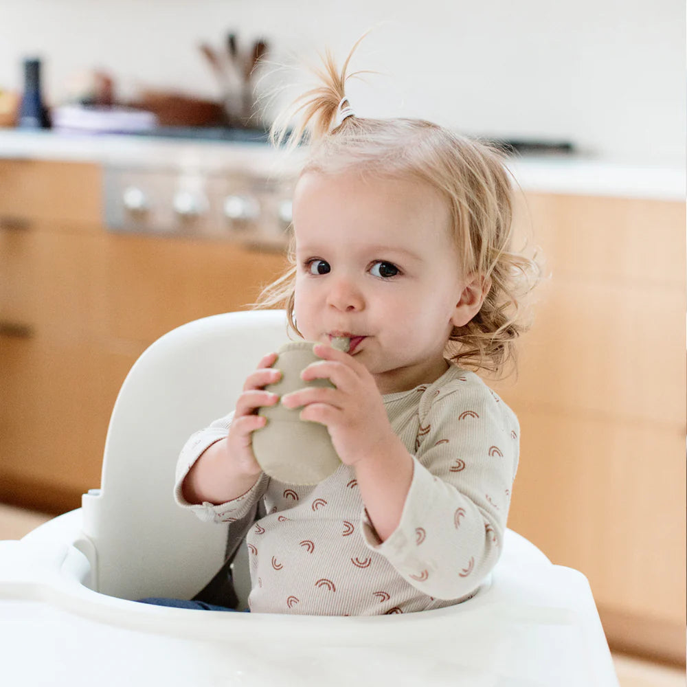Mini Cup + Straw Training System for Toddlers - Oat