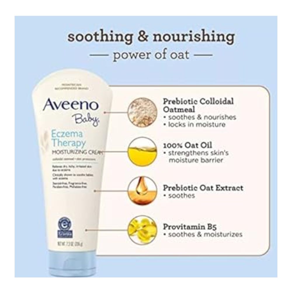 Baby Eczema Therapy Moisturizing Cream - 206 gm