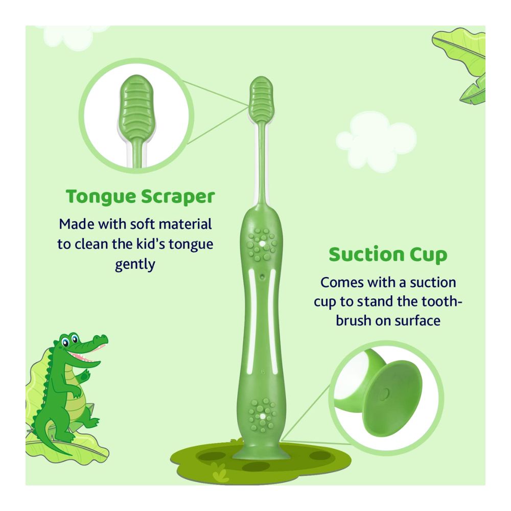 Toothbrush Pink 3Y-8Y- Green