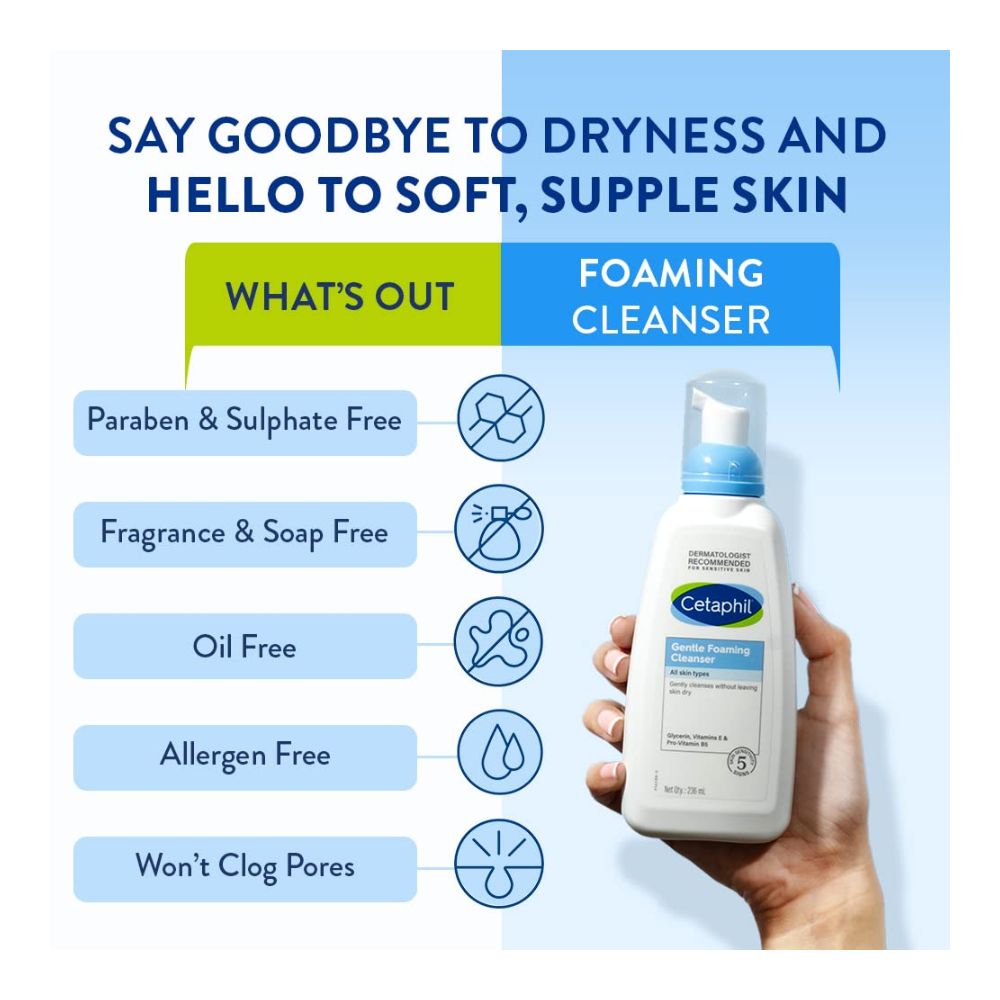 Face Wash Gentle Foaming Cleanser - 236ml