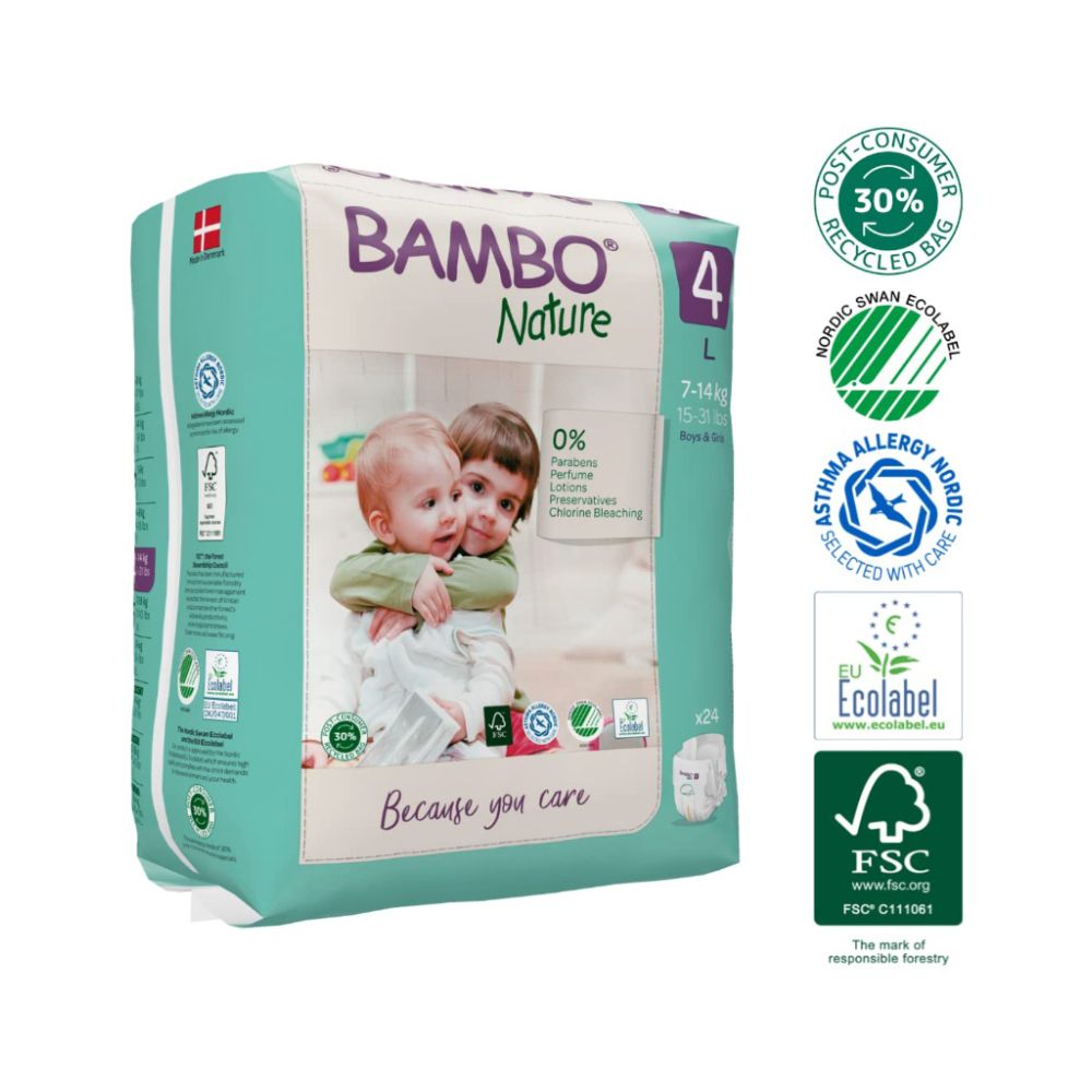 Skin Friendly Tape Diapers - Monthly Box - Size 4