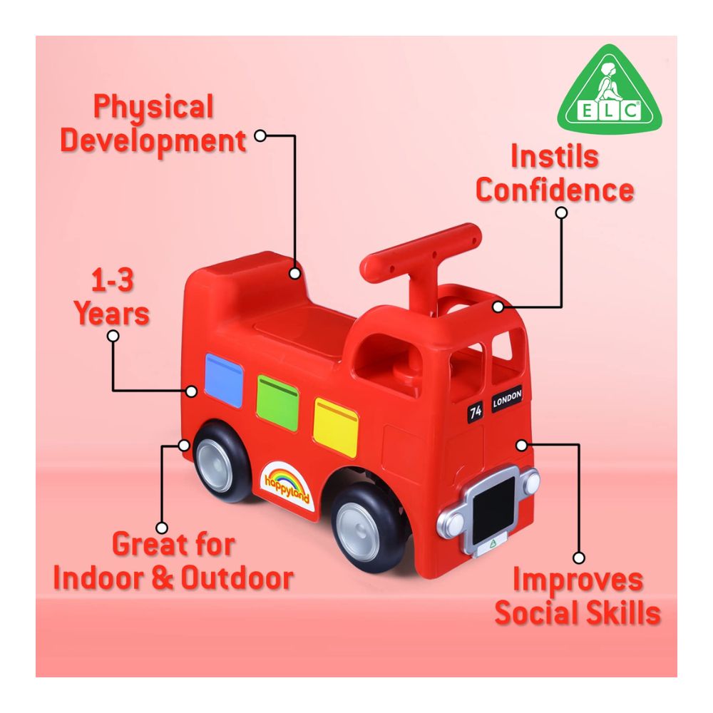 Happyland Ride on Bus