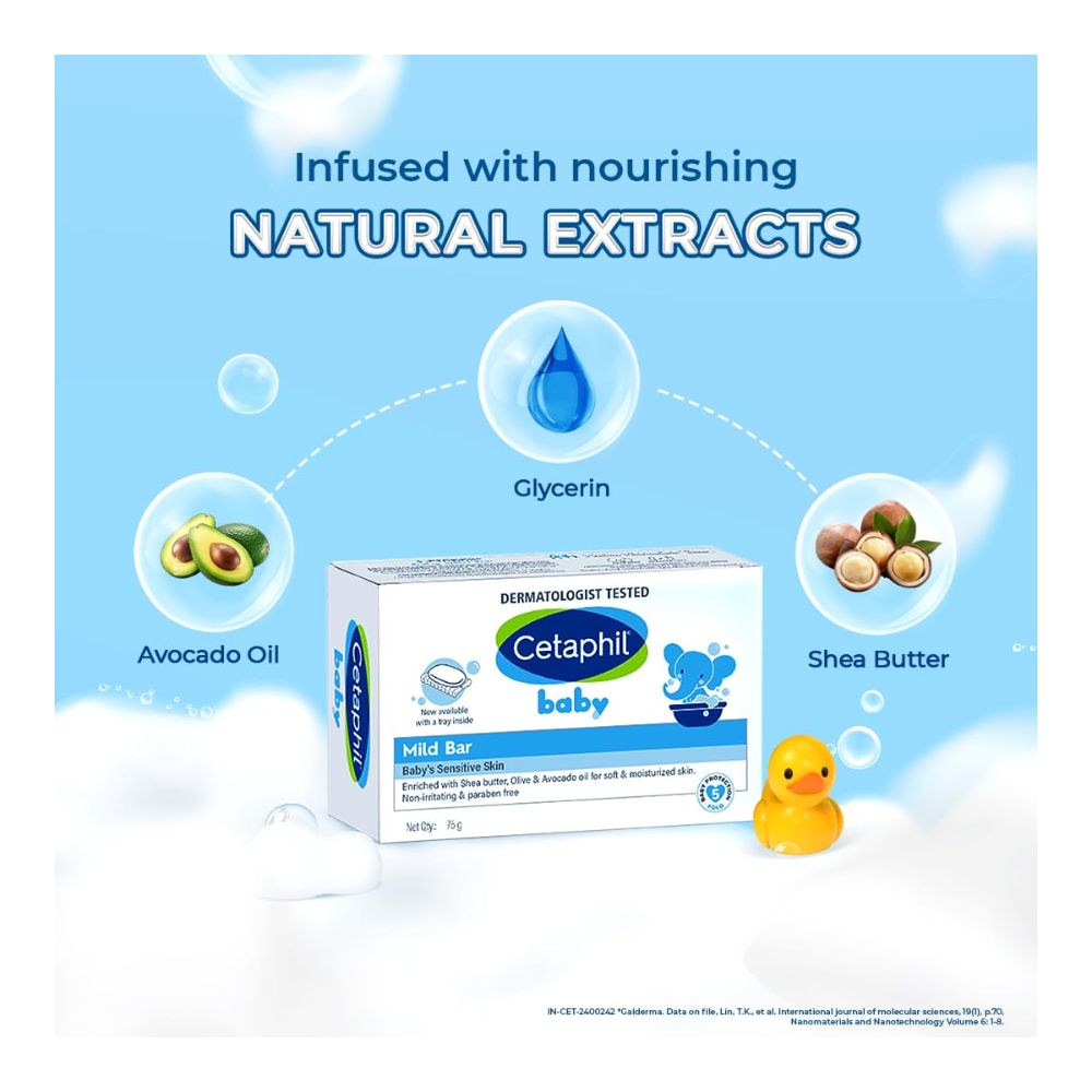 Cetaphil Baby Mild Bar (75Gm)
