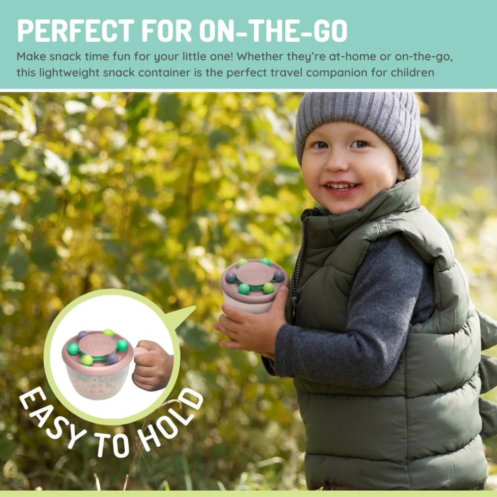 Snack Container Abacus- Pink