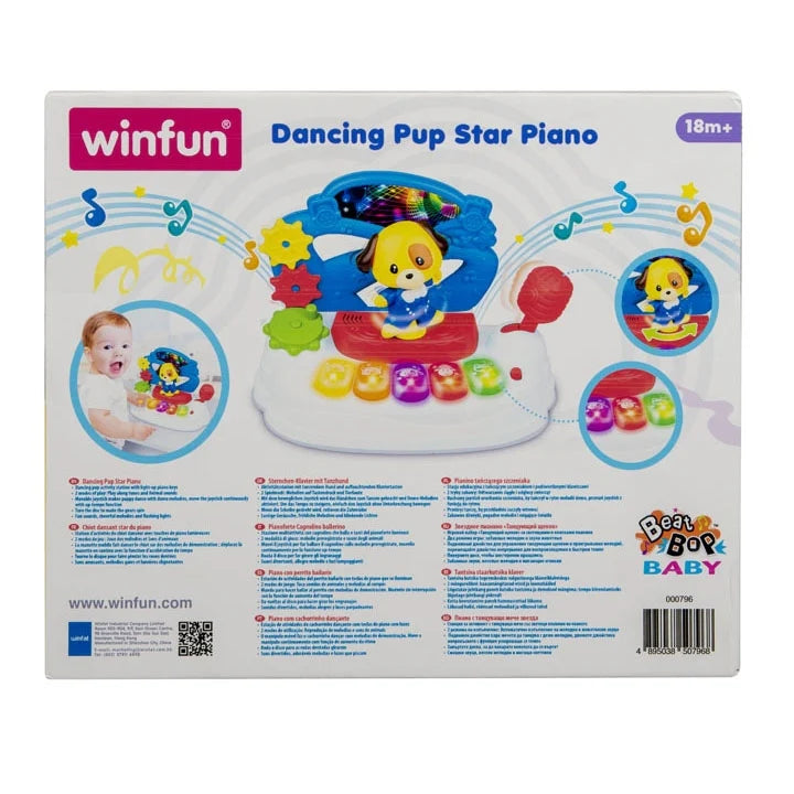 WinFun Dancing Pup Star Piano