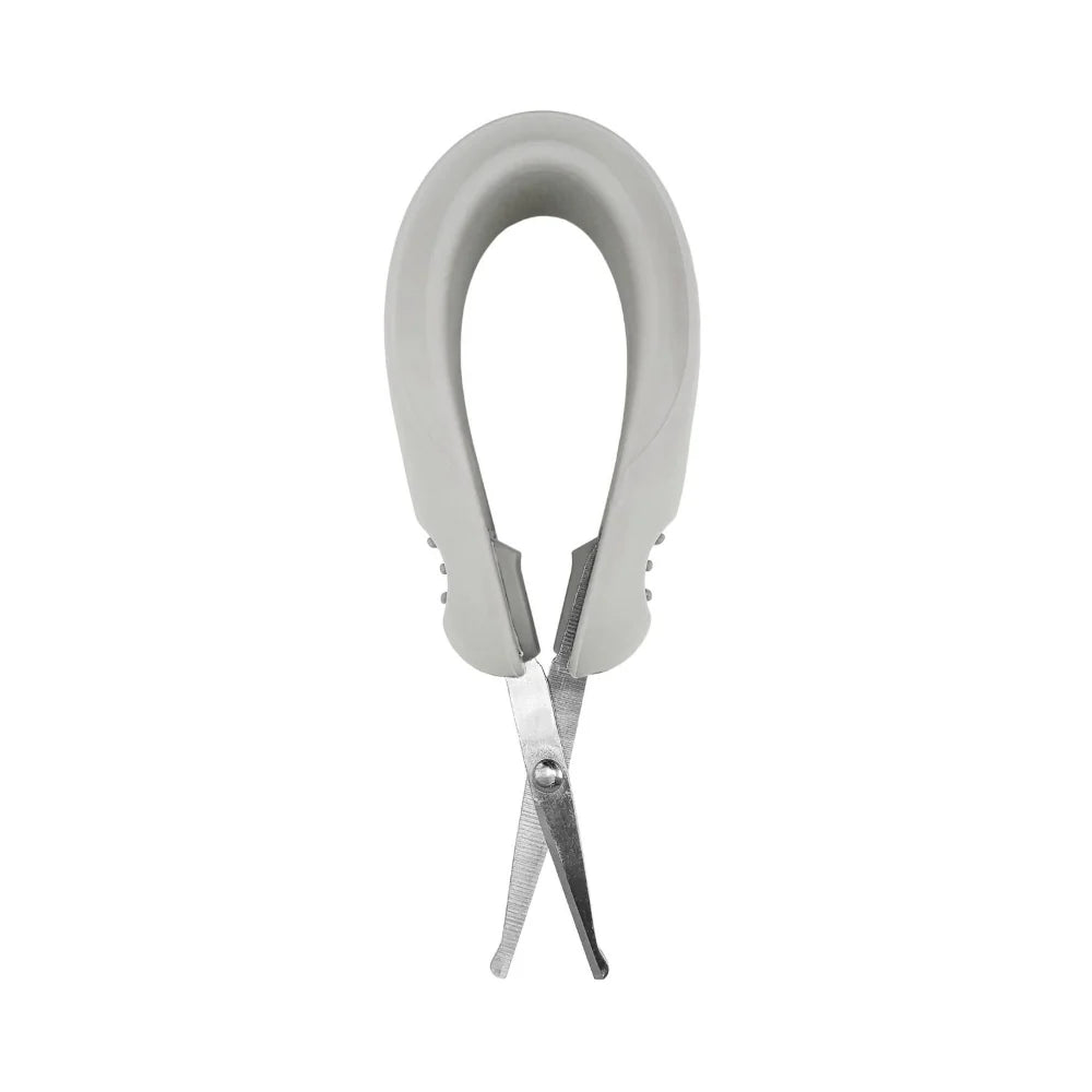 Safe Squeeze Nail Scissors- Grey