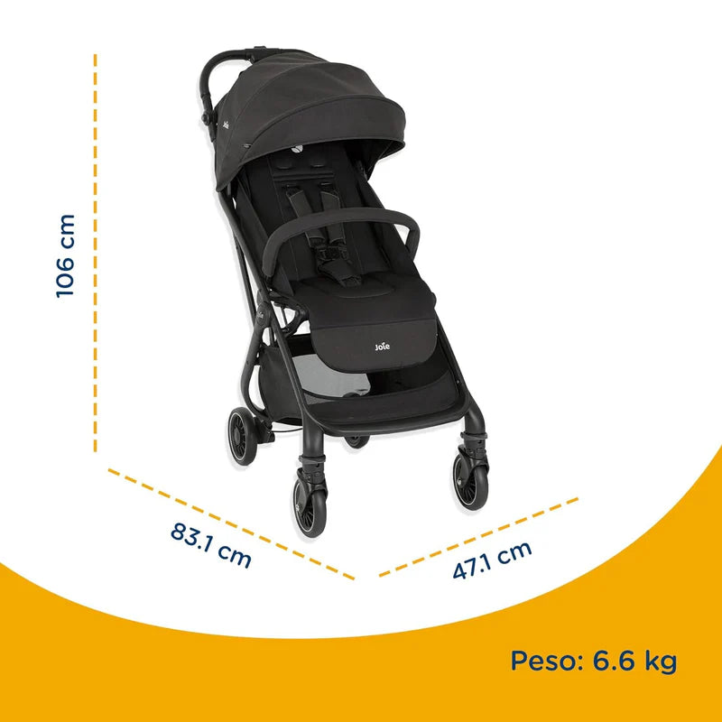 Tourist 3in1 Compact Stroller - Shale