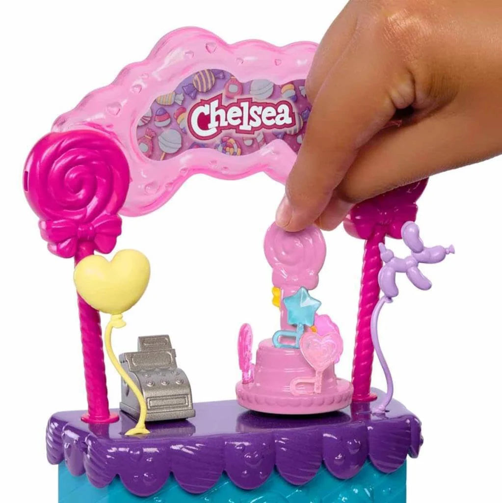Barbie Chelsea Doll & Lollipop Stand Playset