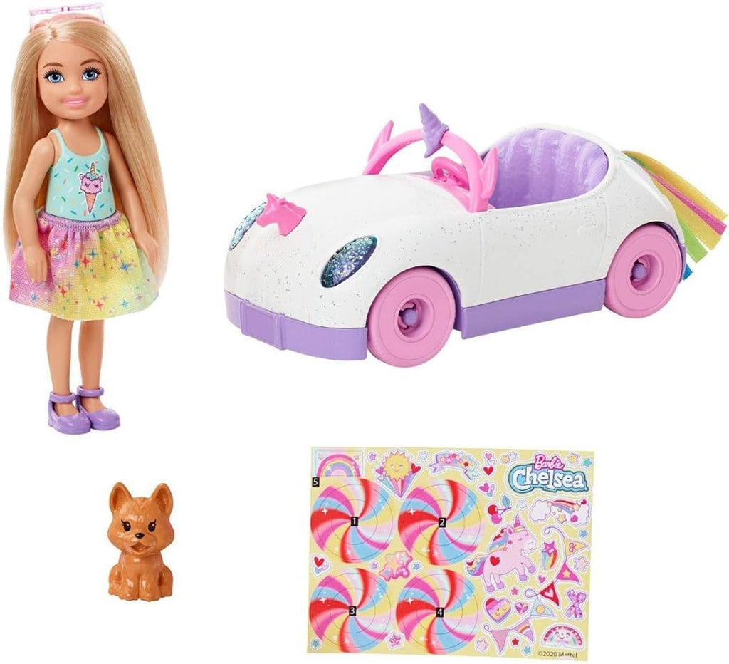 Barbie Chelsea Doll with Car Playset