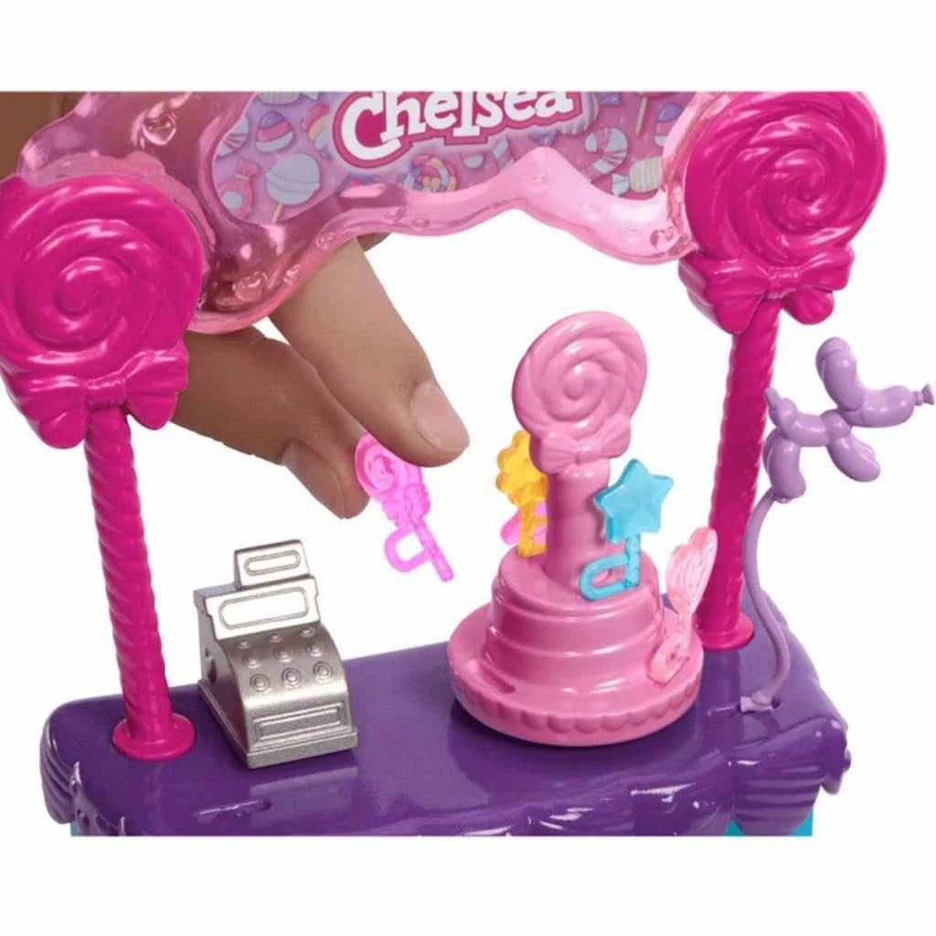 Barbie Chelsea Doll & Lollipop Stand Playset