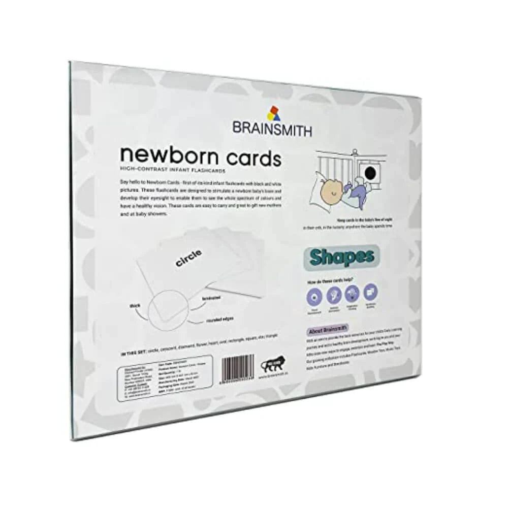 Brainsmith Shapes Newborn Cards