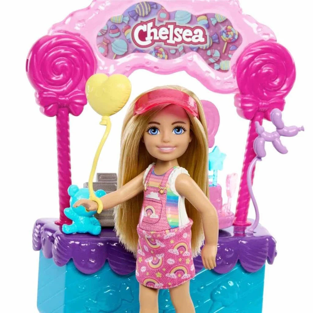 Barbie Chelsea Doll & Lollipop Stand Playset