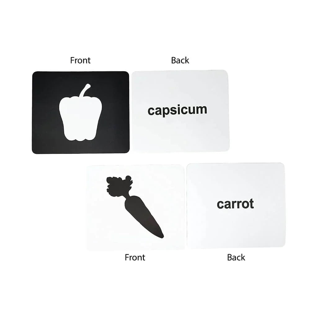 Brainsmith Vegetables Newborn Cards