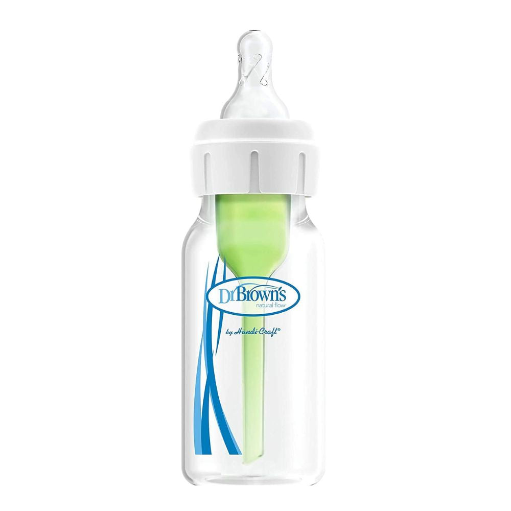 Anti-Colic Options+ Narrow-Neck Glass Feeding Bottle - 120 ml