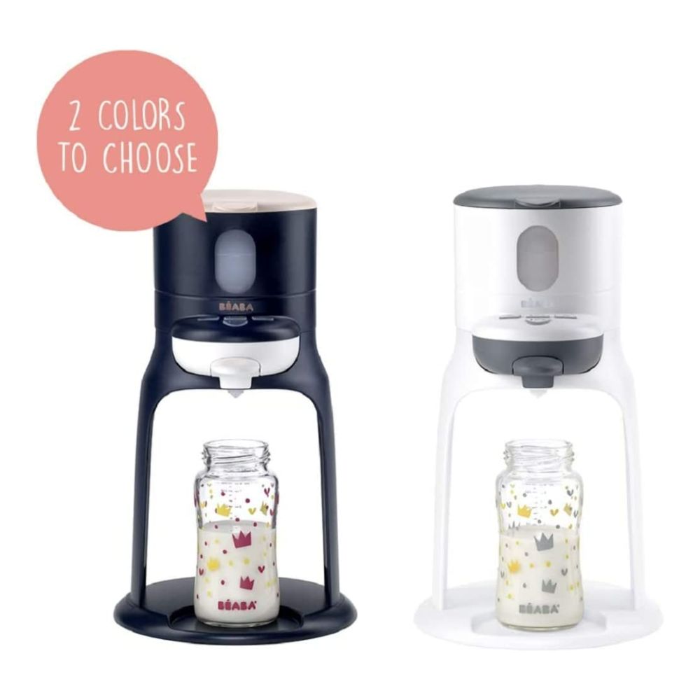 Bib Expresso 3 in 1 Bottle Preparer - White & Grey